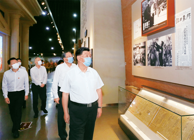 习近平：继续把党史总结学习教育宣传引向深入 更好把握和运用党的百年奋斗历史经验